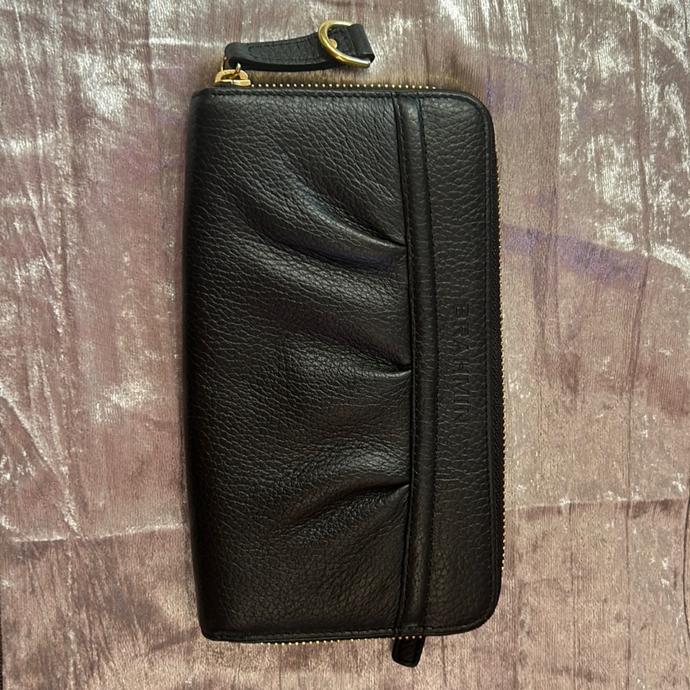 Brahmin black wallet